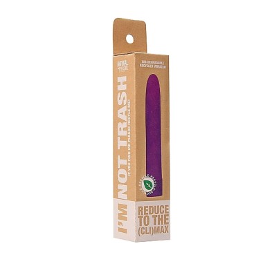 7" Vibrator - Biodegradable - Purple